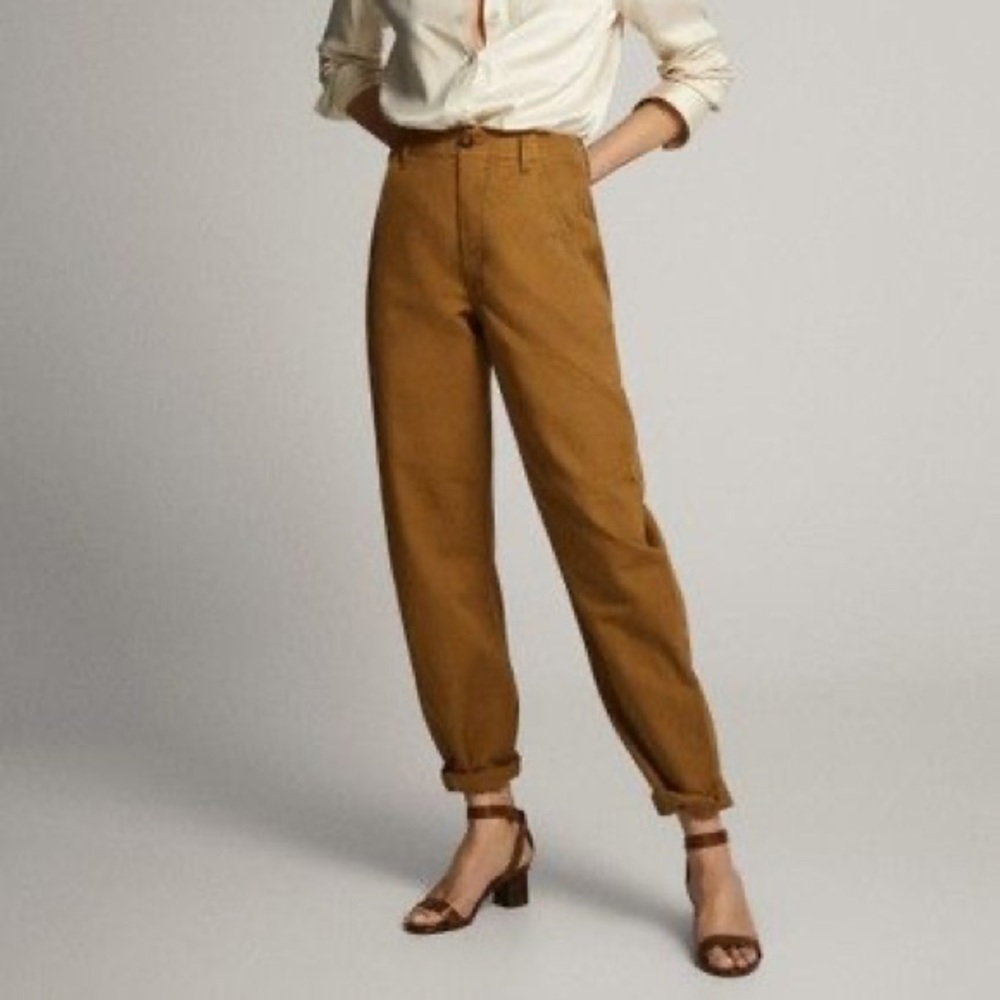 Massimo Dutti carrot pants - Size 4 NWT